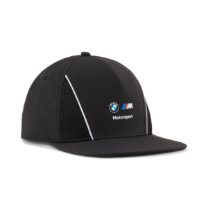 BMW MMS FLAT BRIM CAP BLK