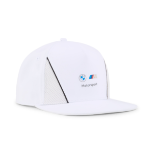BMW MMS FLAT BRIM CAP WHT